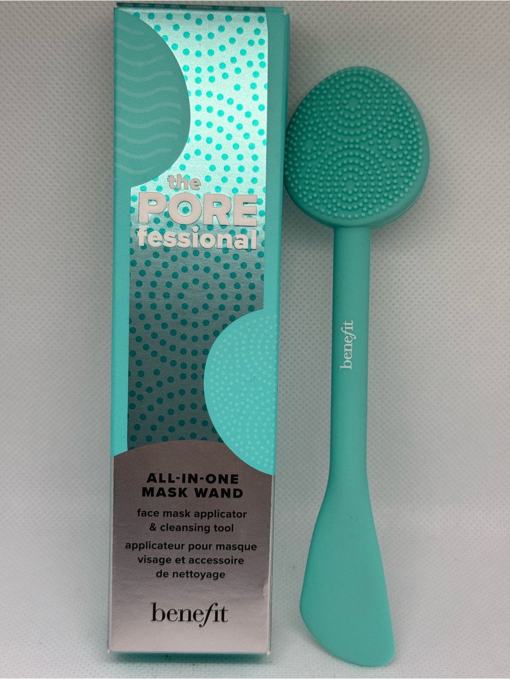 Benefit Teal Double-Ended Silicone Mask Applicator
